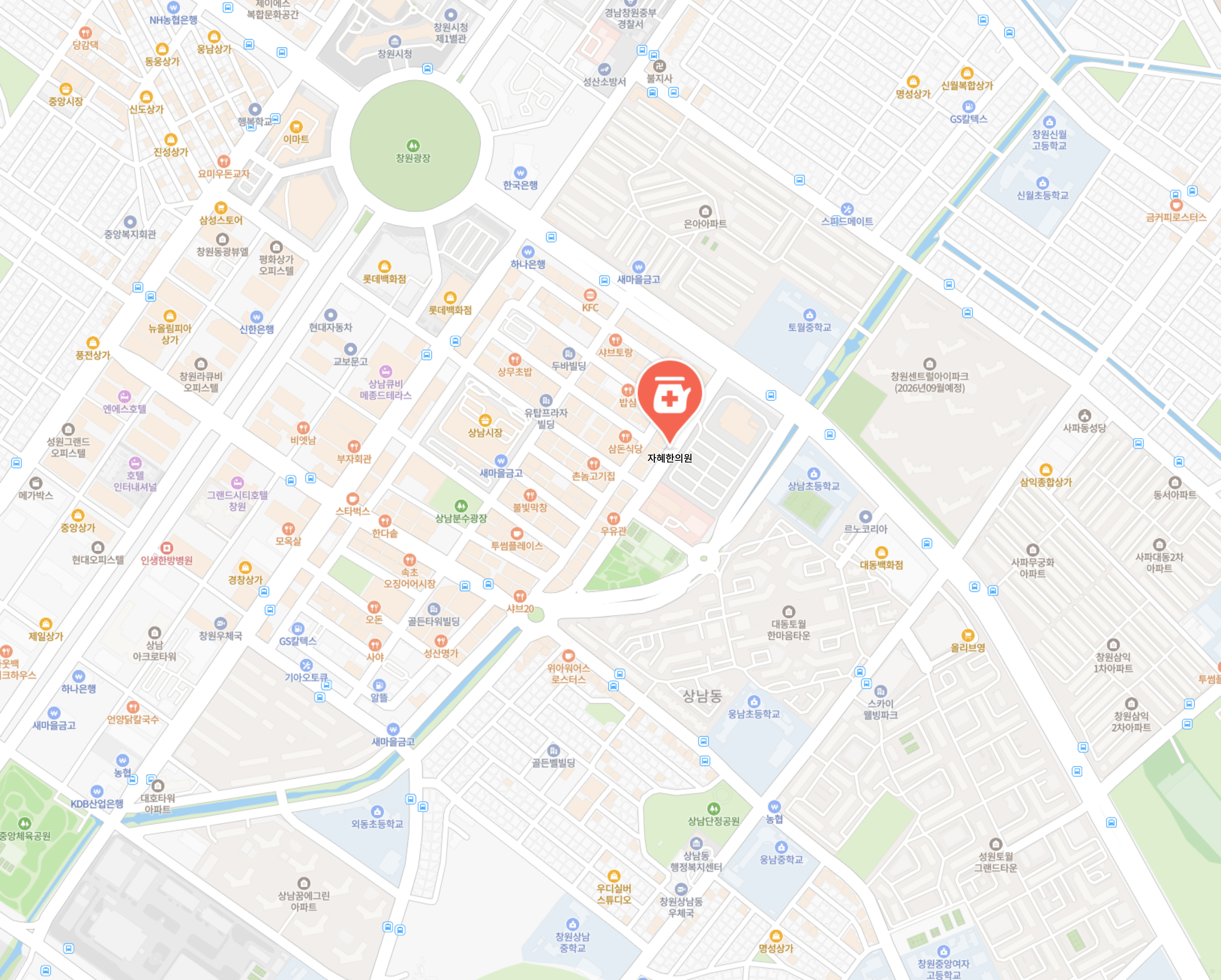 자혜한의원 네이버 지도